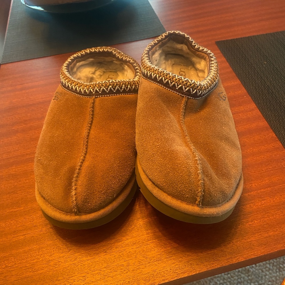 UGG Brown Suede Mules